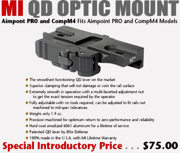 QD Mount Aimpoint Pro and CompM4 desc